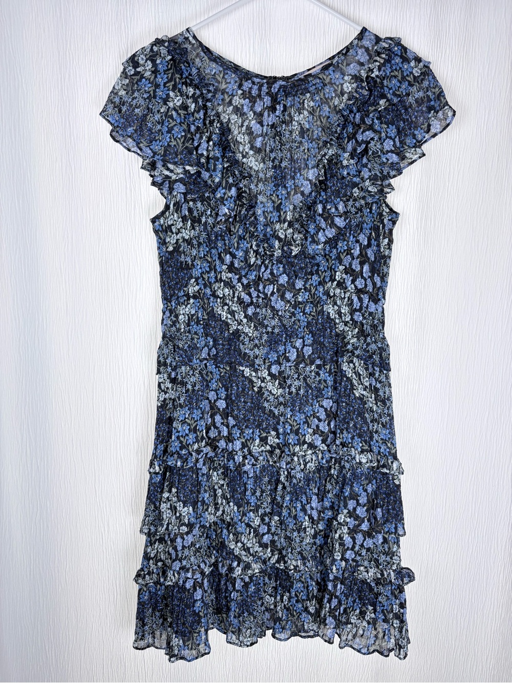 Rebecca Taylor Silk Blend Floral Mini Dress, Size 10